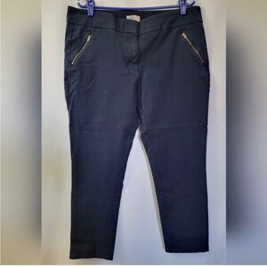 Loft Outlet Ann Taylor Pants 16 modern skinny ankle fit zipper trousers plus